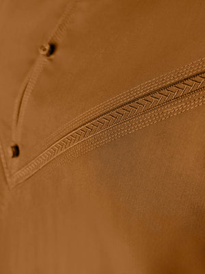 Premium Emirati Thobe — Cinnamon