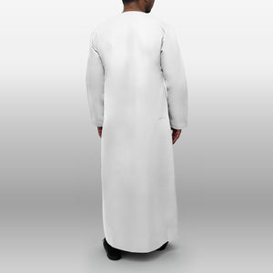 Premium Emirati Thobe — White