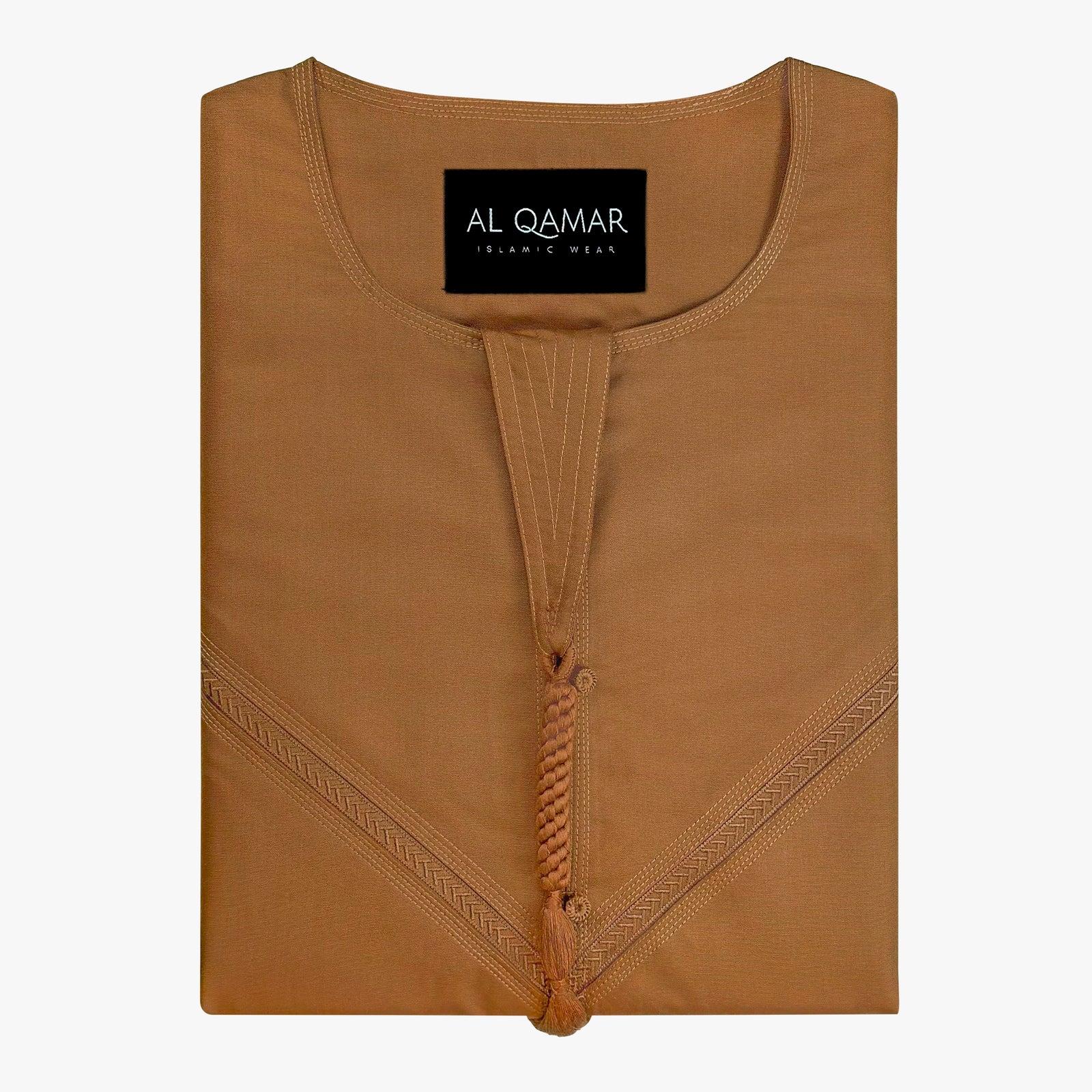 Premium Emirati Thobe — Cinnamon