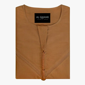 Premium Emirati Thobe — Cinnamon