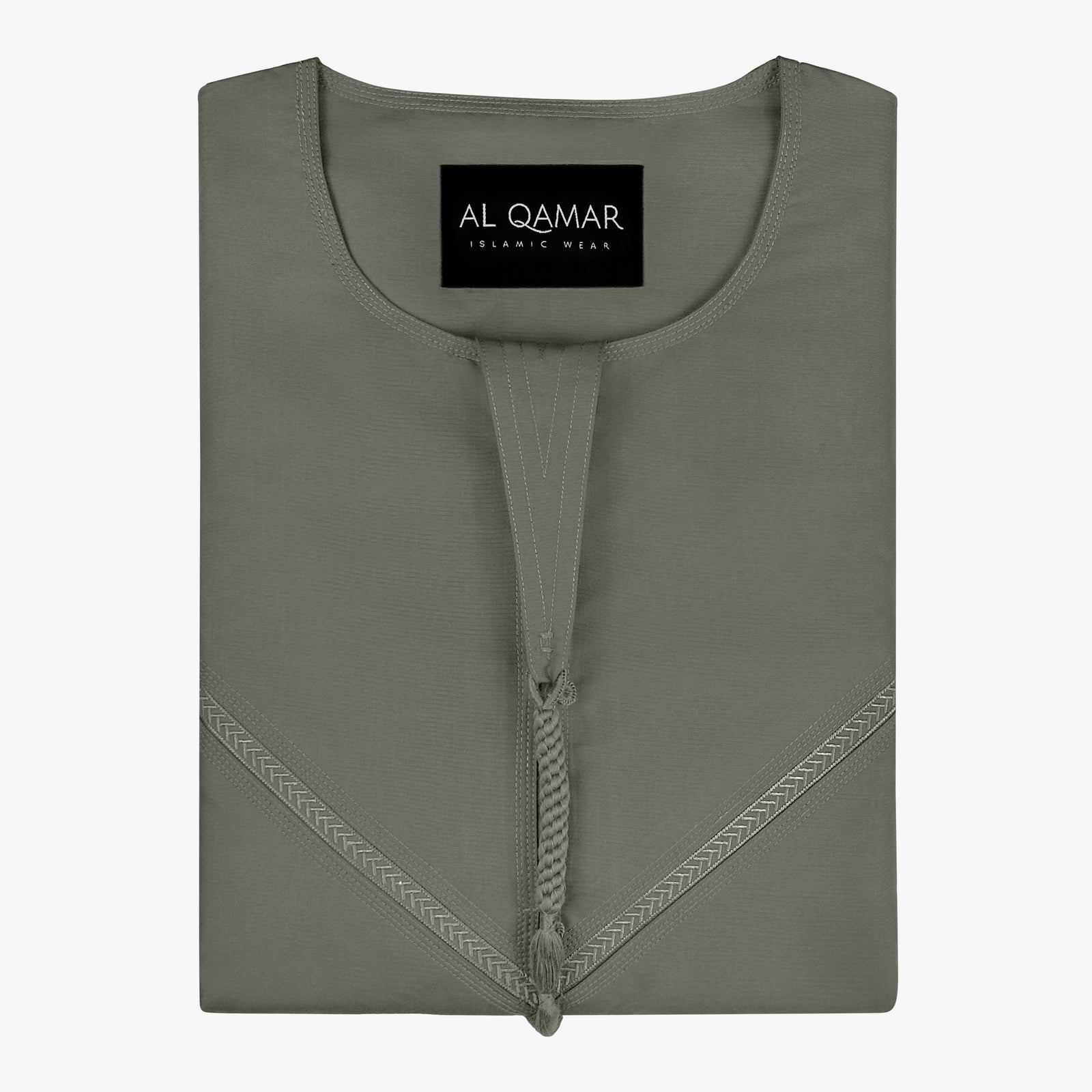 Premium Emirati Thobe — Grey