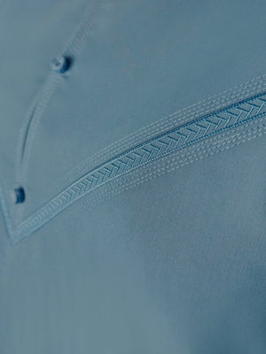 Premium Emirati Thobe — Light Blue