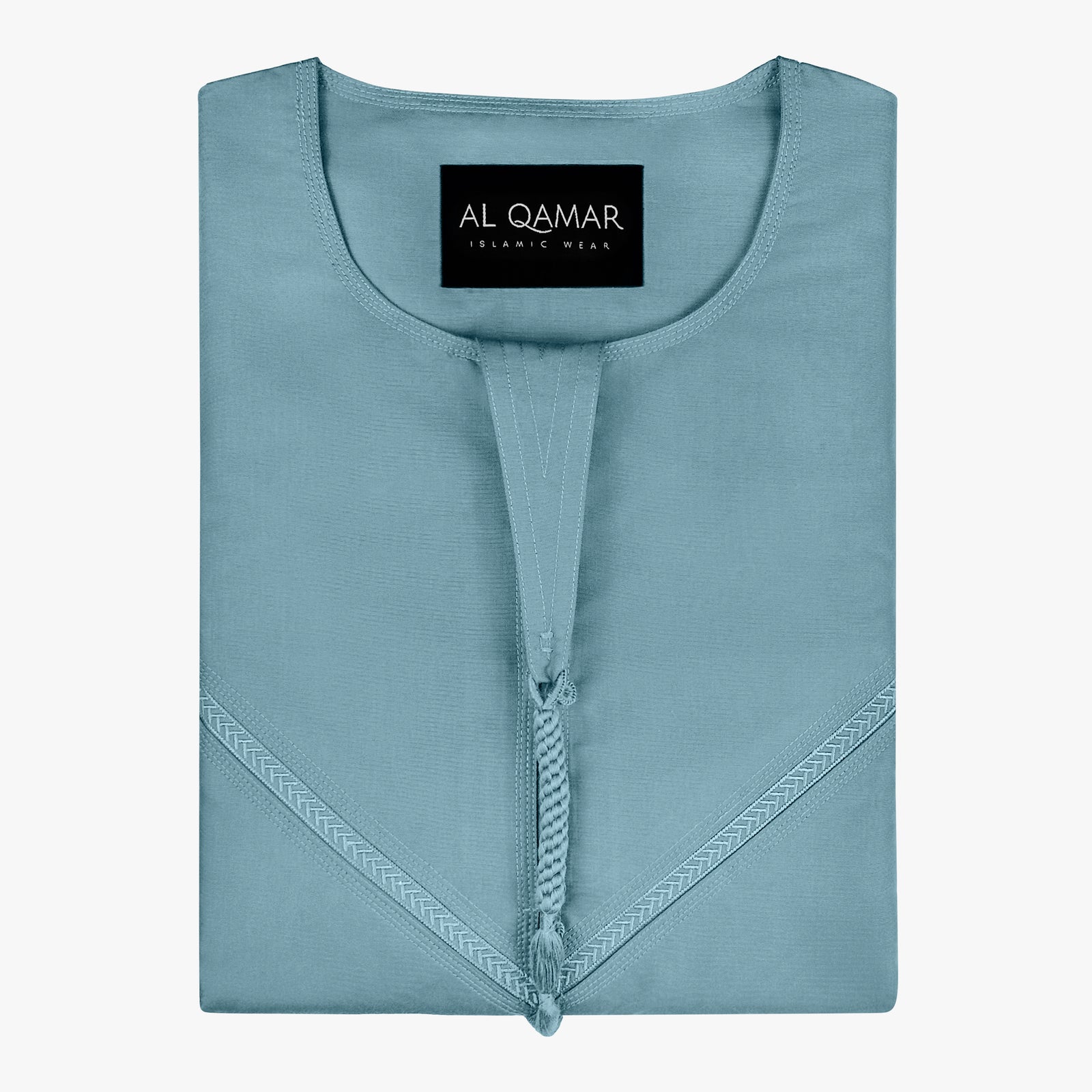 Premium Emirati Thobe — Light Blue