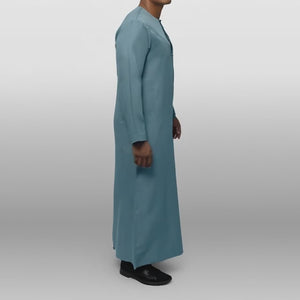 Premium Emirati Thobe — Light Blue